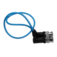 Kondor Blue Ultra Thin 3G SDI Video Cable Right Angle BNC (16&amp;quot;)