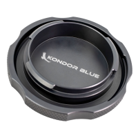 Kondor Blue Sony E Mount Cine Cap Metal Body Cap for Camera Lens Port (Space Gray)