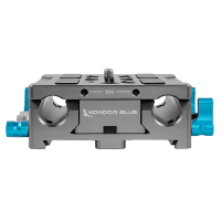Kondor Blue Universal LWS ARRI Bridge Plate for ARRI, RED, URSA, C70, VENICE (Space Gray)
