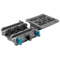 Kondor Blue Universal LWS ARRI Bridge Plate for ARRI, RED, URSA, C70, VENICE (Space Gray)