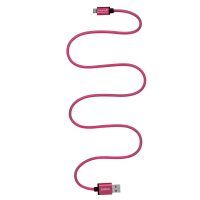 Kondor Blue iJustine Pink USB A to Micro USB Fast Charging Data Cable (30&amp;quot;)