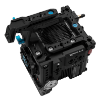 Kondor Blue RED V-RAPTOR Cage with Top Handle (Raven Black)