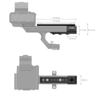 SmallRig Extension Adapter Part fot Sony FX30 / FX3 XLR Handle MD3490