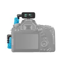2-channel all-in-one wireless microphone system featuring two clip-on mic transmitters, receiver, 