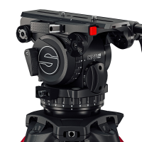 Sachtler System Cine 20 mit Fluidkopf, Kohlefaser-Flowtech100-Stativ, Mittelspinne und Tasche