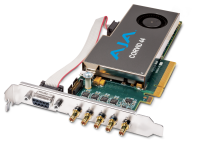 AJA CRV44-S-NC1 - 8-Lane PCIe 2.0, 4-Channel I/O Independent Raster, 4K Capable, No Cables, Short Br