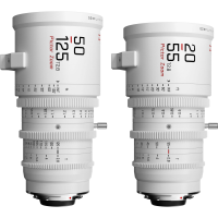 DZOFILM Pictor Zoom 2-Lens Kit (50-125/20-55 T2.8) White
