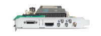 AJA KONA-5-R0-S01 - 12G-SDI I/O, 10-bit PCIe Card, HDMI 2.0 Output w/ HFR Support (PCIe power)