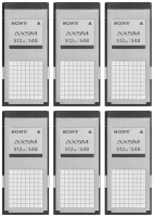 Sony AXS-A512S48/6pcs - Pack of 6x AXS-A512S48 memory cards