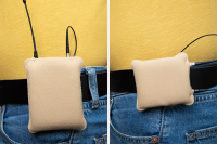 Viviana Belt Puffy Pouch Mini - Farbe: Braun - Gr&amp;#246;sse: 9x 5,5cm