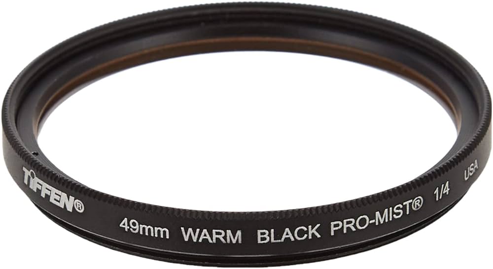 Tiffen 49MM WARM BLACK PRO-MIST 1/4