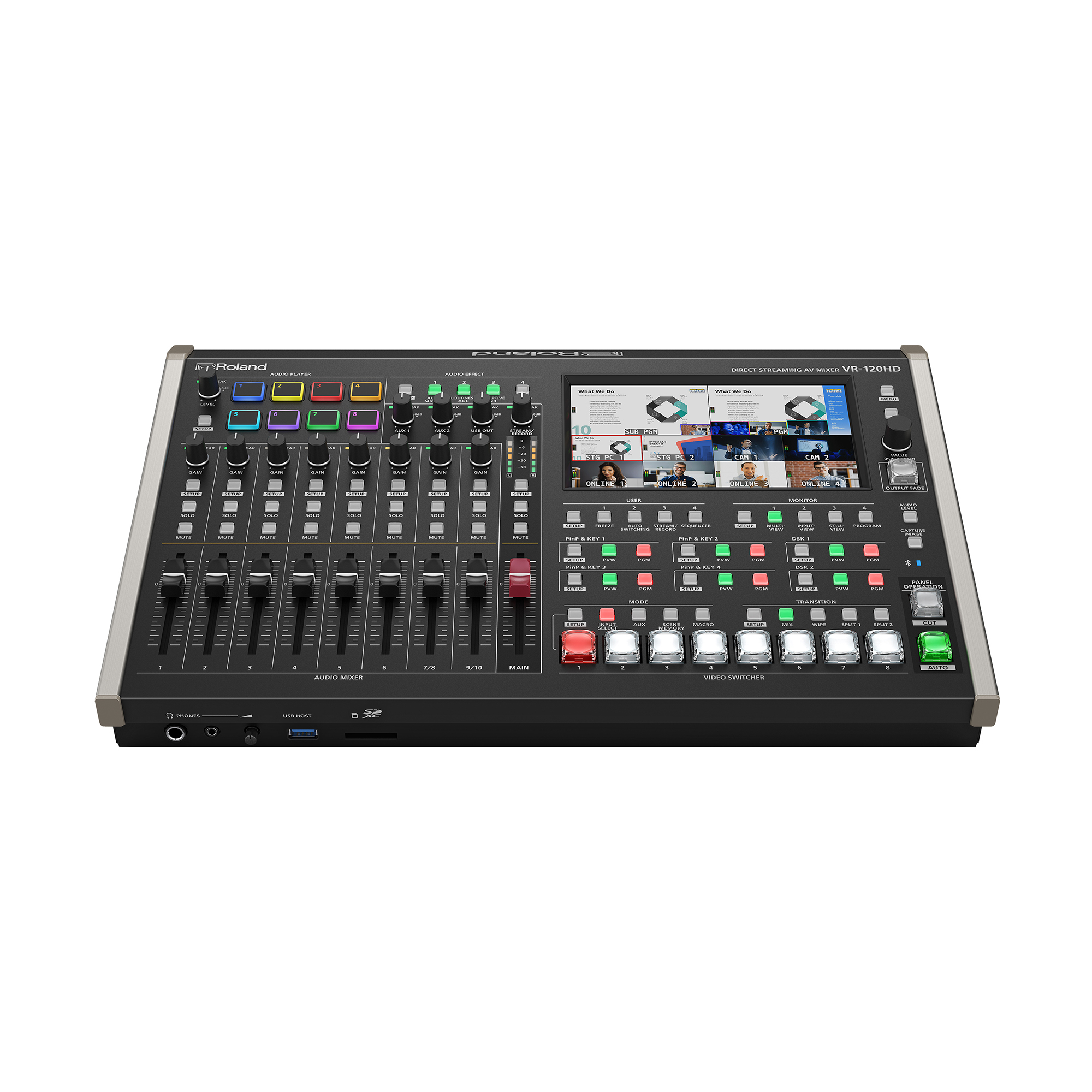 Miete: ROLAND VR-120HD Multi-Format AV-Mixer